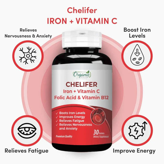Iron Reimagined: How a Complete Formula Fights Fatigue, Anxiety, and Low Energy - Organic Nutritions