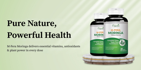 M-FERA MORINGA 500mg: The Potent Green Superfood for Holistic Vitality - Organic Nutritions