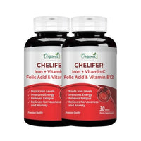 Chelifer Iron + Vitamin C - Organic Nutritions