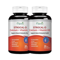Strocal D Calcium + Vitamin D3 - Organic Nutritions