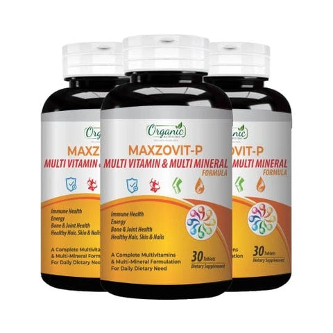 Maxzovit P Multivitamin & Multimineral - Organic Nutritions
