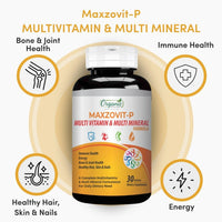 Maxzovit P Multivitamin & Multimineral - Organic Nutritions