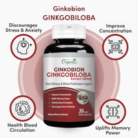 Ginkobion Ginkgobiloba - Organic Nutritions
