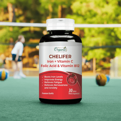 Chelifer Iron + Vitamin C - Organic Nutritions