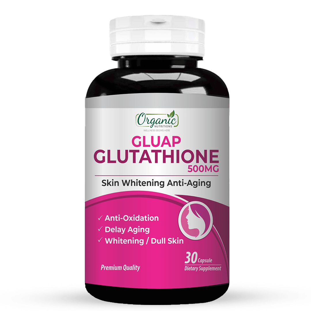 Gluap Glutathione Super Skin Health & Whitening - Organic Nutritions