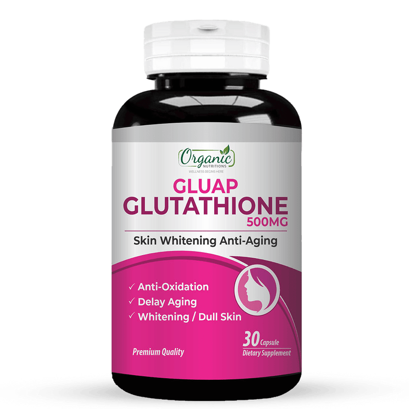Gluap Glutathione Super Skin Health & Whitening - Organic Nutritions