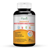 Maxzovit P Multivitamin & Multimineral - Organic Nutritions