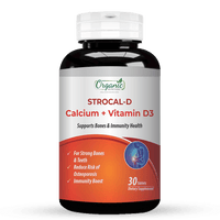 Strocal D Calcium + Vitamin D3 - Organic Nutritions